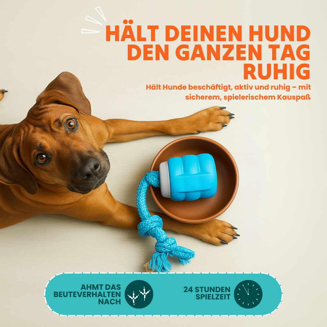 Toodlen® Mindball – Entwickelt, um die Konzentration, Neugier und emotionale Gesundheit Ihres Hundes zu verbessern