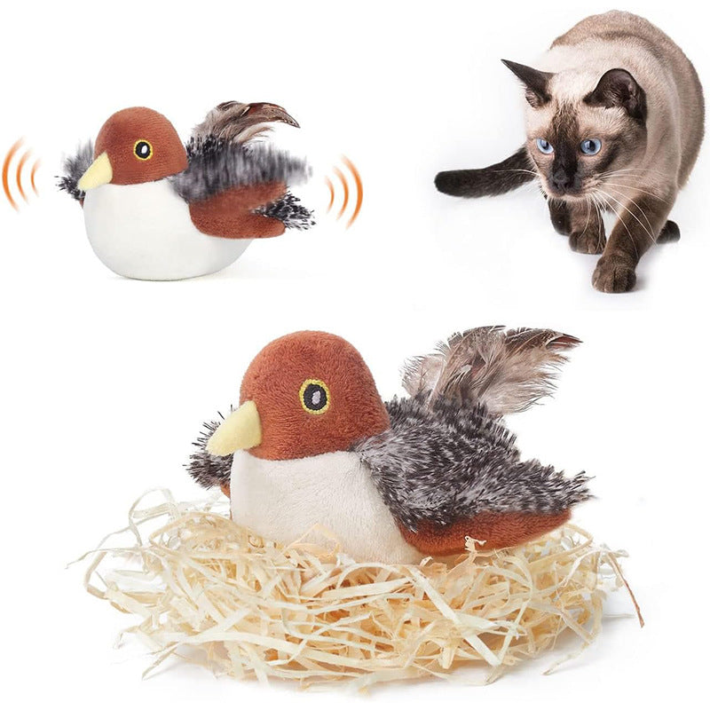 Toddln® flapping Bird Cat Toy