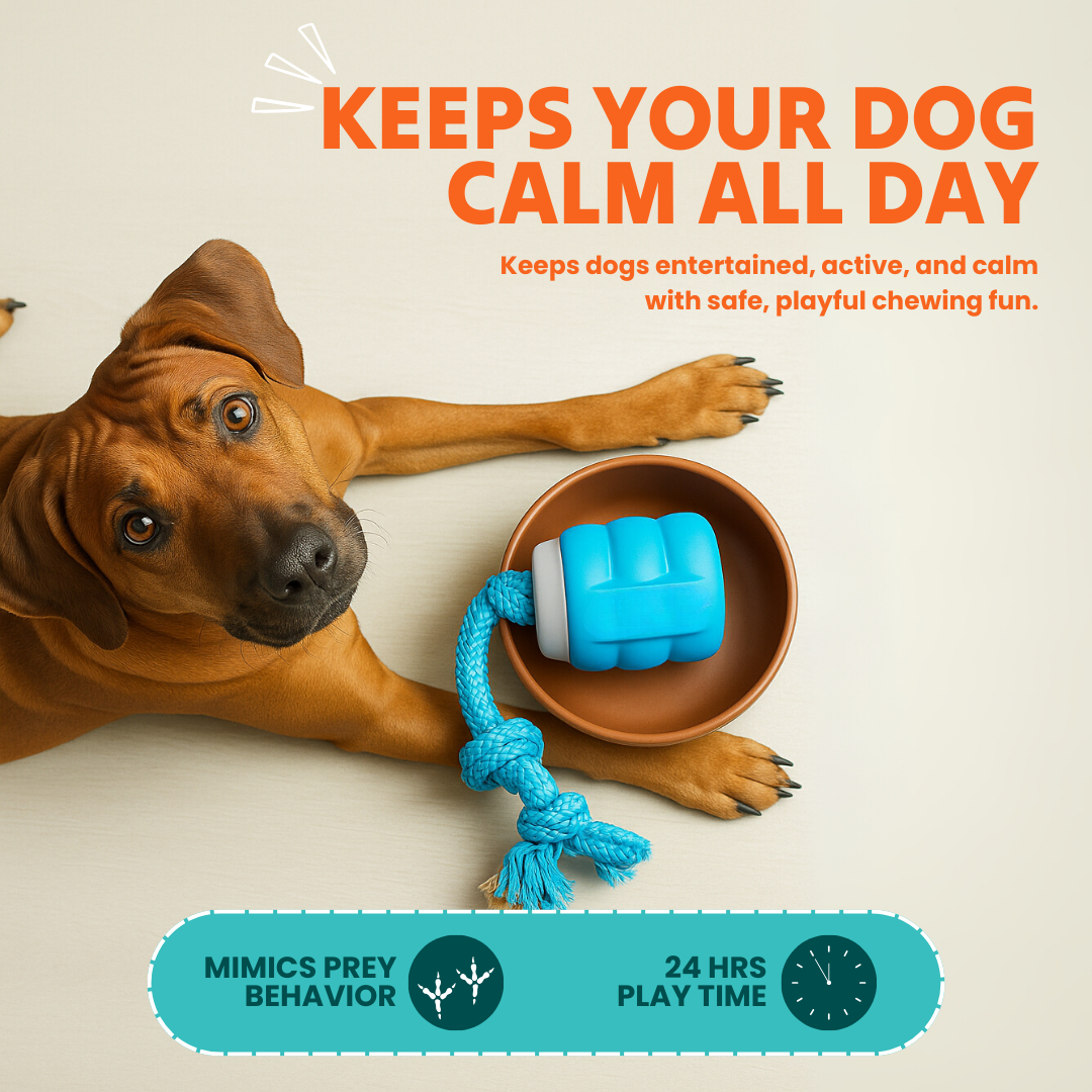 Toddln® Mindball – Designed to Improve Your Dog’s Focus, Curiosity & Emotional Health
