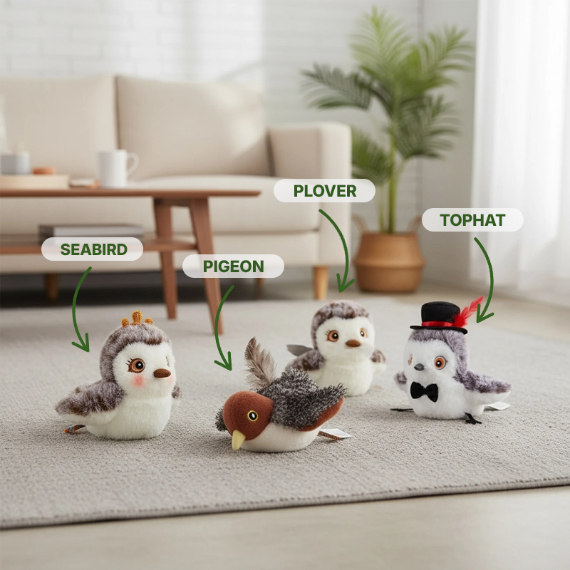 Toddln® flapping Bird Cat Toy